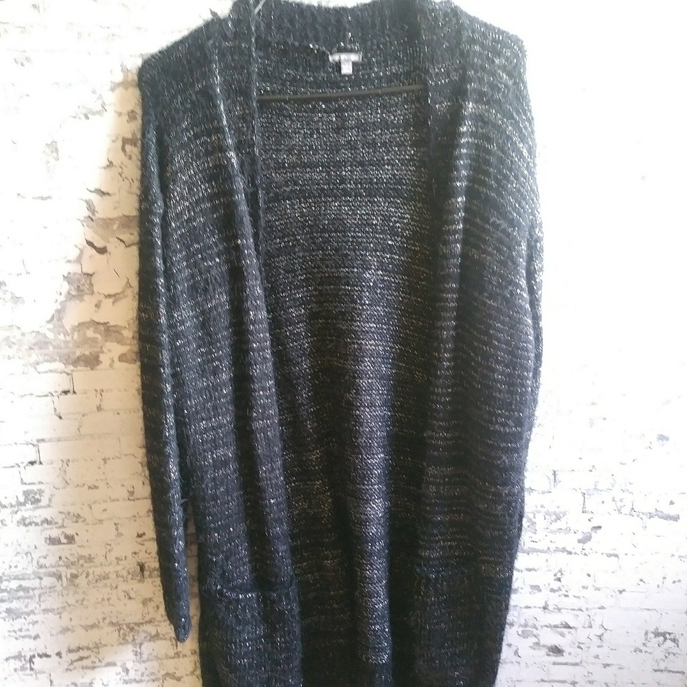Sparkly black cardigan